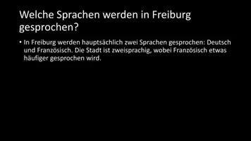 Vorschau - Arbeitsblätter - AB mit Fragen zum Thema "Freiburg (Schweiz)" + Lösungsblatt - Seite 3