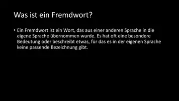 Vorschau - Arbeitsblätter - AB mit Fragen zum Thema "Fremdwort" + Lösungsblatt + Mindmap + Infografik - Seite 3