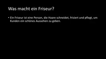 Vorschau - Arbeitsblätter - AB mit Fragen zum Thema "Friseurinnen und Friseure" + Lösungsblatt + Mindmap - Seite 3