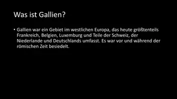 Vorschau - Arbeitsblätter - AB mit Fragen zum Thema "Gallien" + Lösungsblatt + Infografik - Seite 3