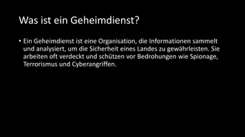 Vorschau - Arbeitsblätter - AB mit Fragen zum Thema "Geheimdienst" + Lösungsblatt - Seite 2