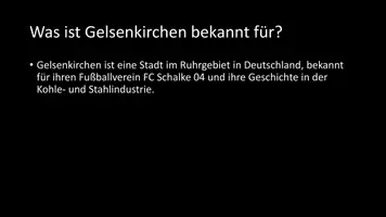 Vorschau - Arbeitsblätter - AB mit Fragen zum Thema "Gelsenkirchen" + Lösungsblatt + Infografik - Seite 3