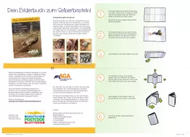 Vorschau - Mal- und Bastelvorlagen - AGA Bastelbilderbuch "Geparde" Artenschutz - Seite 2