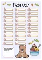 Vorschau - Poster - Wombatklasse Geburtstagskalender Klassentier Wombat - Seite 3
