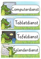 Vorschau - Poster - Krokodilklasse Klassendienste Klassentier Krokodil - Seite 2