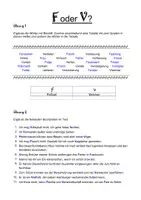 Vorschau - Arbeitsblätter - Schreibung von Wörtern: f/F oder v/V - Seite 3