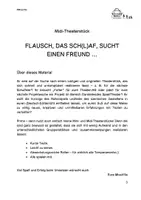 Vorschau - Unterrichtsreihen - Midi-Theaterstück FLAUSCH, DAS SCH(L)AF, SUCHT EINEN FREUND - Seite 2