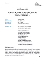 Vorschau - Unterrichtsreihen - Midi-Theaterstück FLAUSCH, DAS SCH(L)AF, SUCHT EINEN FREUND - Seite 3