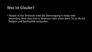Vorschau - Arbeitsblätter - AB mit Fragen zum Thema "Glauben" + Lösungsblatt + Infografik - Seite 3