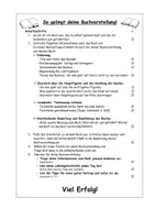 Vorschau - Arbeitsblätter - Handout mit Arbeitsschritten zur Buchvorstellung - Seite 2