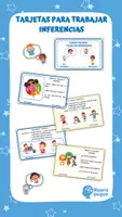 Vista previa - Hojas de trabajo - TARJETAS PARA TRABAJAR INFERENCIAS - Portada