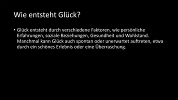 Vorschau - Arbeitsblätter - AB mit Fragen zum Thema "Glück" + Lösungsblatt + Infografik - Seite 3