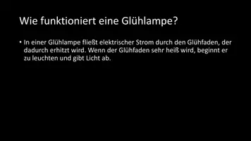 Vorschau - Arbeitsblätter - AB mit Fragen zum Thema "Glühlampen" + Lösungsblatt - Seite 3