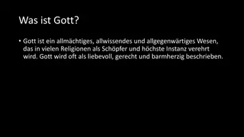 Vorschau - Arbeitsblätter - AB mit Fragen zum Thema "Gott" + Lösungsblatt - Seite 2