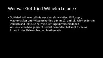Vorschau - Arbeitsblätter - AB mit Fragen zum Thema "Gottfried Wilhelm Leibniz" + Lösungsblatt - Seite 2