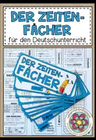 Vorschau - Merkblätter - Zeiten - Fächer (Für den Deutschunterricht) - Deckblatt