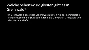 Vorschau - Arbeitsblätter - AB mit Fragen zum Thema "Greifswald" + Lösungsblatt - Seite 3