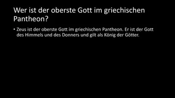 Vorschau - Arbeitsblätter - AB mit Fragen zum Thema "Griechische Götter" + Lösungsblatt + Mindmap + Infografik - Seite 3