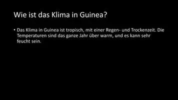 Vorschau - Arbeitsblätter - AB mit Fragen zum Thema "Guinea" + Lösungsblatt - Seite 3