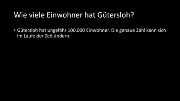 Vorschau - Arbeitsblätter - AB mit Fragen zum Thema "Gütersloh" + Lösungsblatt - Seite 3