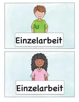 Vorschau - Präsentationen/Tafelbilder - Stundentransparenz Grundschule (blau) - Seite 3