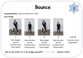 Vorschau - Stundenentwürfe - Schrittkarten_ Breakdance (6. Klasse) - Seite 1