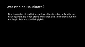 Vorschau - Arbeitsblätter - AB mit Fragen zum Thema "Hauskatze" + Lösungsblatt + Infografik - Seite 3