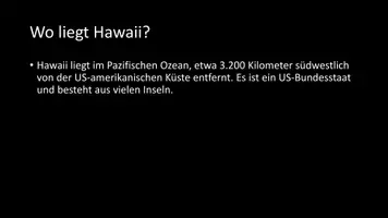 Vorschau - Arbeitsblätter - AB mit Fragen zum Thema "Hawaii" + Lösungsblatt + Infografik - Seite 3