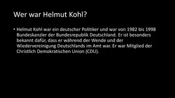 Vorschau - Arbeitsblätter - AB mit Fragen zum Thema "Helmut Kohl" + Lösungsblatt + Mindmap - Seite 3
