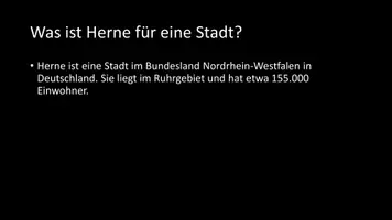 Vorschau - Arbeitsblätter - AB mit Fragen zum Thema "Herne" + Lösungsblatt + Mindmap - Seite 3