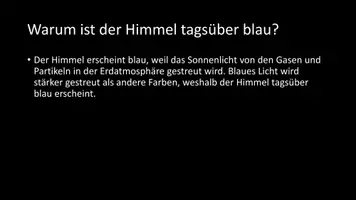 Vorschau - Arbeitsblätter - AB mit Fragen zum Thema "Himmel" + Lösungsblatt - Seite 3
