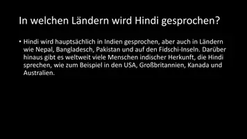Vorschau - Arbeitsblätter - AB mit Fragen zum Thema "Hindi" + Lösungsblatt - Seite 3