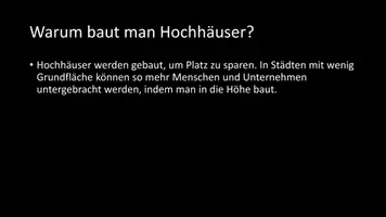 Vorschau - Arbeitsblätter - AB mit Fragen zum Thema "Hochhaus" + Lösungsblatt - Seite 3