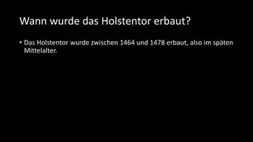 Vorschau - Arbeitsblätter - AB mit Fragen zum Thema "Holstentor" + Lösungsblatt - Seite 3