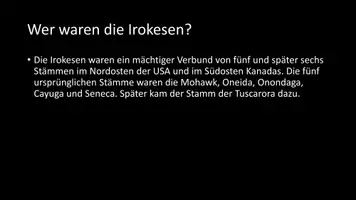 Vorschau - Arbeitsblätter - AB mit Fragen zum Thema "Irokesen" + Lösungsblatt - Seite 2