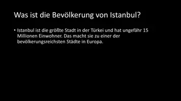 Vorschau - Arbeitsblätter - AB mit Fragen zum Thema "Istanbul" + Lösungsblatt - Seite 2