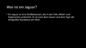 Vorschau - Arbeitsblätter - AB mit Fragen zum Thema "Jaguare" + Lösungsblatt - Seite 2