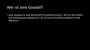 Vorschau - Arbeitsblätter - AB mit Fragen zum Thema "Jane Goodall" + Lösungsblatt + Infografik - Seite 3