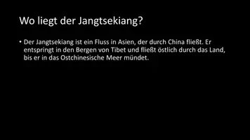 Vorschau - Arbeitsblätter - AB mit Fragen zum Thema "Jangtsekiang" + Lösungsblatt - Seite 2