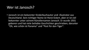 Vorschau - Arbeitsblätter - AB mit Fragen zum Thema "Janosch" + Lösungsblatt - Seite 2