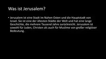 Vorschau - Arbeitsblätter - AB mit Fragen zum Thema "Jerusalem" + Lösungsblatt + Infografik - Seite 3