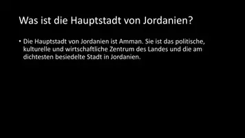 Vorschau - Arbeitsblätter - AB mit Fragen zum Thema "Jordanien" + Lösungsblatt - Seite 3