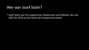 Vorschau - Arbeitsblätter - AB mit Fragen zum Thema "Josef Stalin" + Lösungsblatt + Infografik - Seite 3