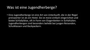Vorschau - Arbeitsblätter - AB mit Fragen zum Thema "Jugendherberge" + Lösungsblatt + Infografik - Seite 3