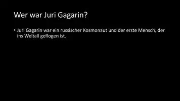 Vorschau - Arbeitsblätter - AB mit Fragen zum Thema "Juri Gagarin" + Lösungsblatt - Seite 2