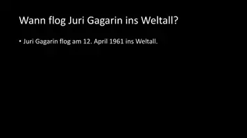Vorschau - Arbeitsblätter - AB mit Fragen zum Thema "Juri Gagarin" + Lösungsblatt - Seite 3