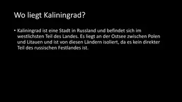 Vorschau - Arbeitsblätter - AB mit Fragen zum Thema "Kaliningrad" + Lösungsblatt - Seite 2