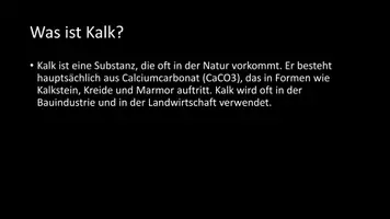 Vorschau - Arbeitsblätter - AB mit Fragen zum Thema "Kalk" + Lösungsblatt + Infografik - Seite 3