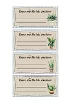 Vorschau - Stundenentwürfe - Wachsendes Materialpaket: Classroom-Management im Pflanzen-Boho-Stil - Seite 3