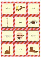 Vista previa - Juegos / Gamificación - Body parts: matching pairs game | Juego de Memory ® (inglés) - página 3